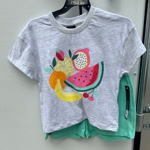 Picapino Gray 2 Piece Set Girls size 12